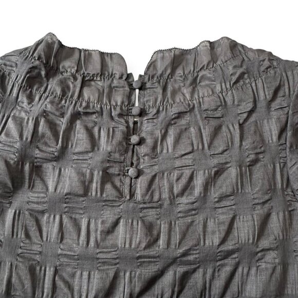 J. Crew gray cotton sleeveless dress, lightweight, cotton size 14 - Picture 9 of 13